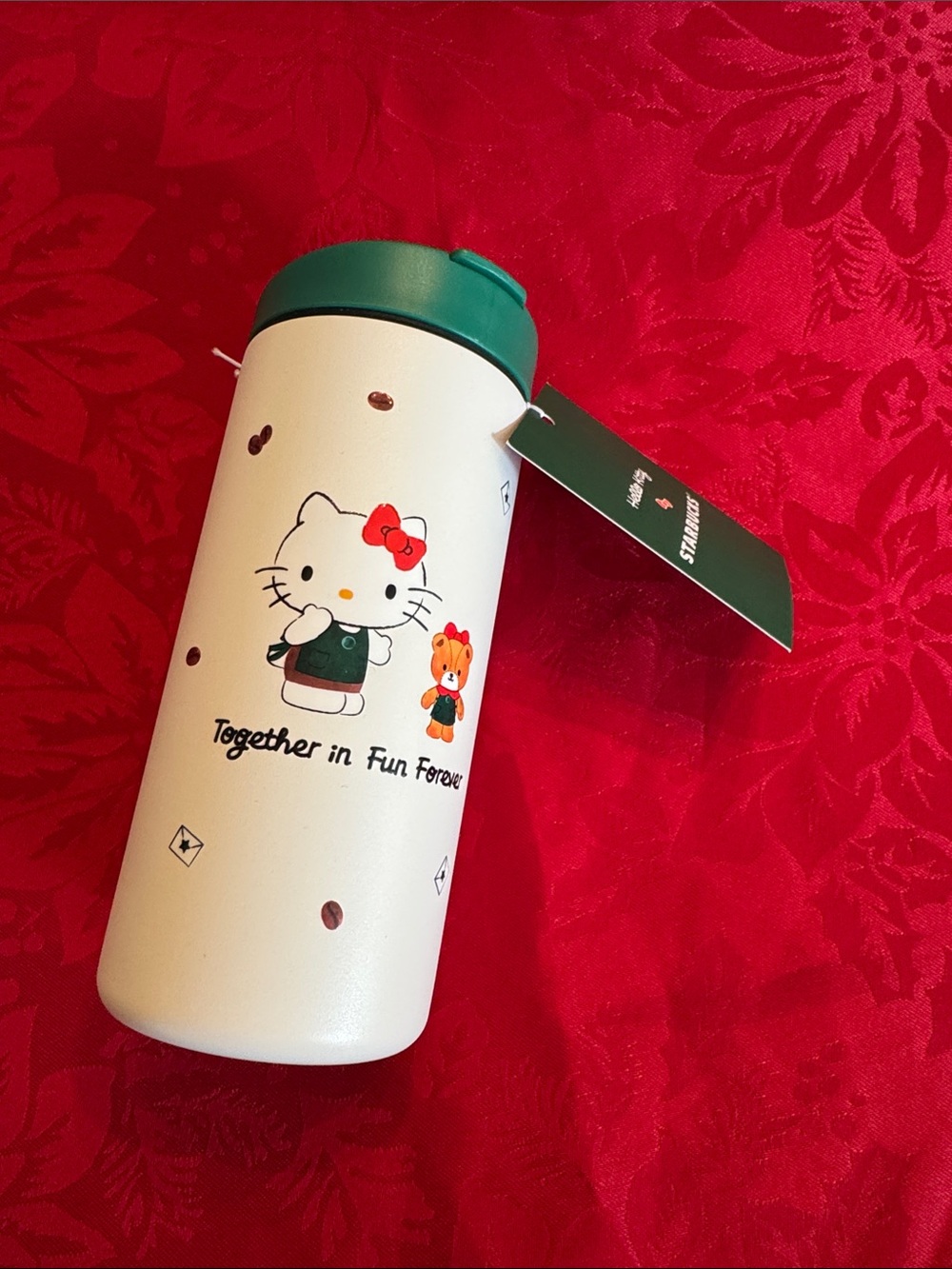 BNWT Miir x Starbucks X Hello Kitty Together In Fun Forever 12 OZ Coffee Tumbker